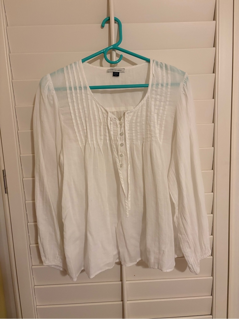 American Eagle Outfitters White Blouse